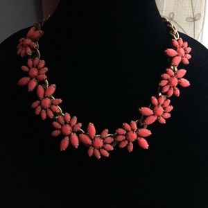J. Crew coral necklace